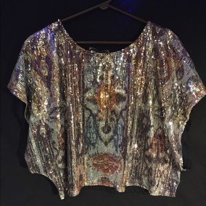 Sequin dress top!